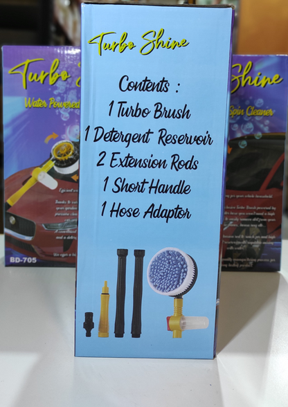 Cepillo giratorio de pulverización profesional