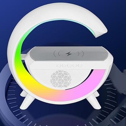 Altavoz Bluetooth G 3 en 1 + Cargador inalámbrico + Lámpara Led